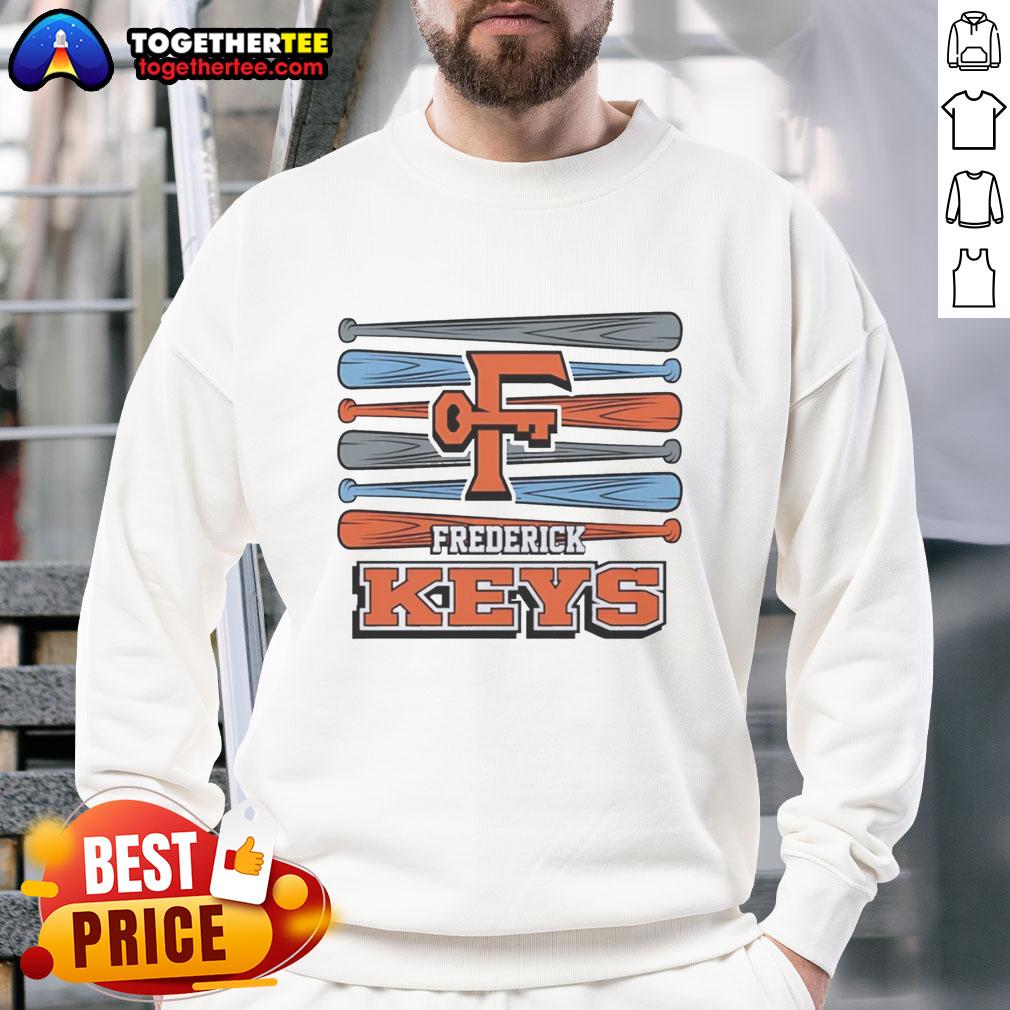 Original Frederick Keys Baseball Logo T-Shirt - Image 5