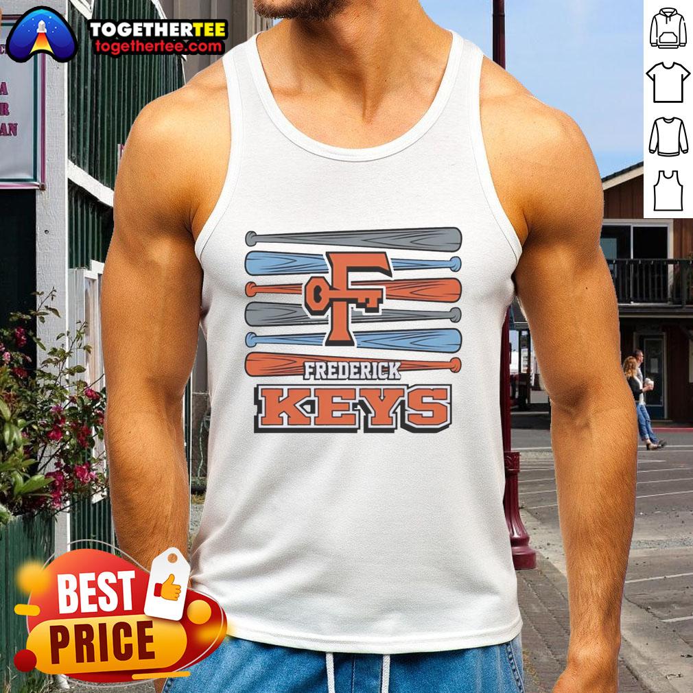 Original Frederick Keys Baseball Logo T-Shirt - Image 4