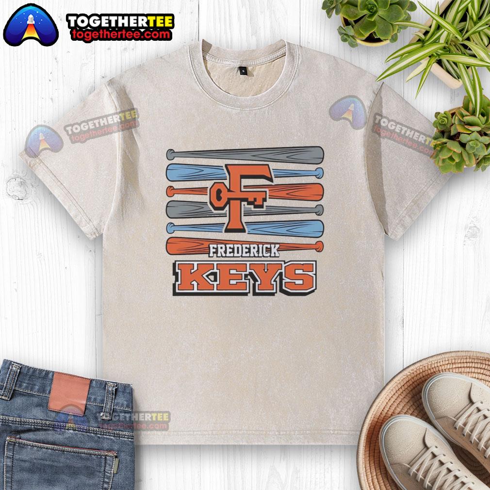 Original Frederick Keys Baseball Logo T-Shirt - Image 6