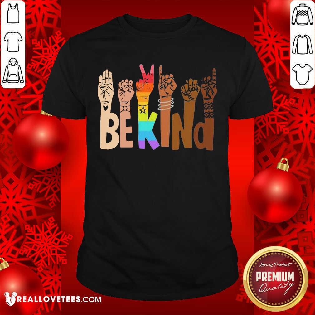 Bekind Hand Juneteenth Day LGBT Shirt