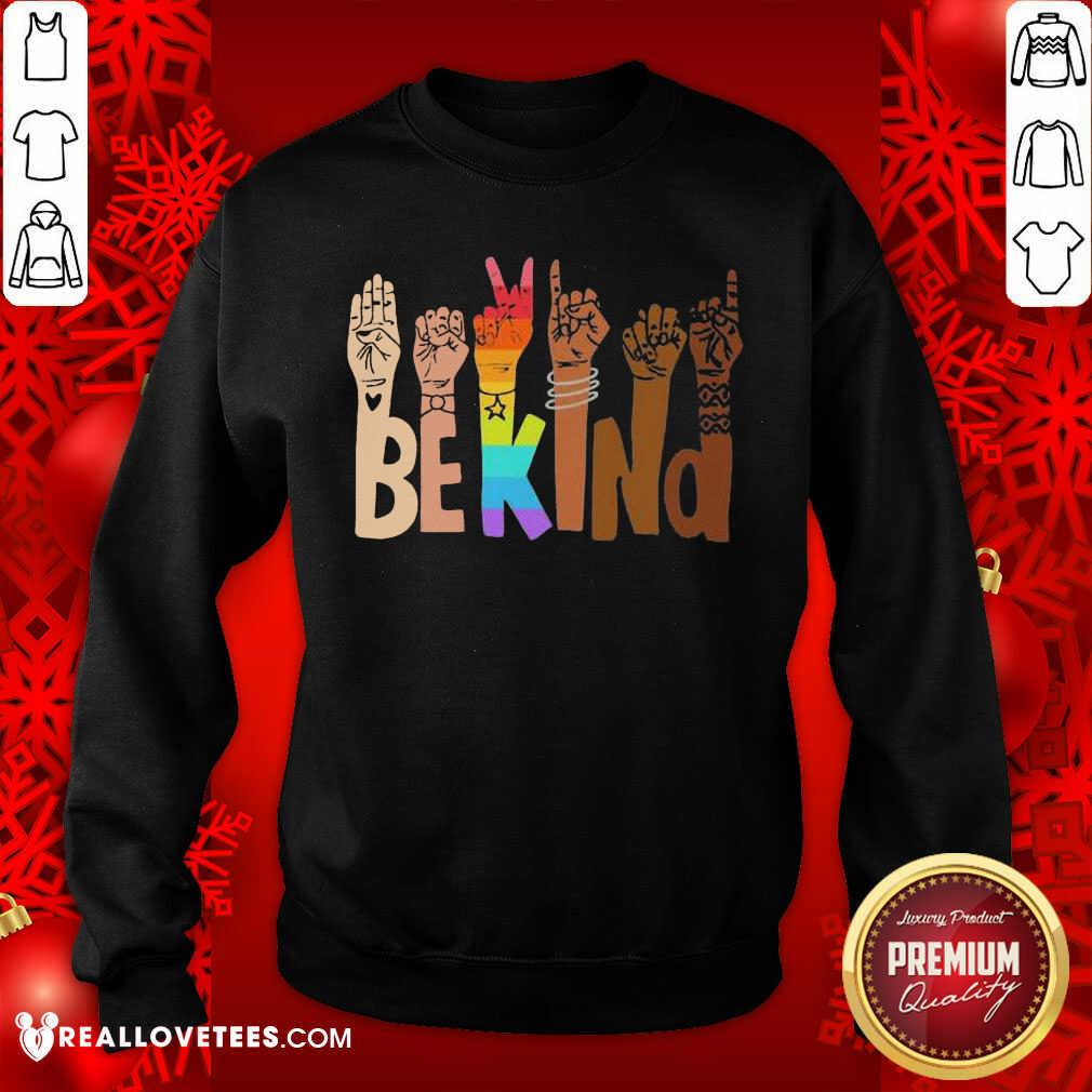 Bekind Hand Juneteenth Day LGBT Shirt - Image 5