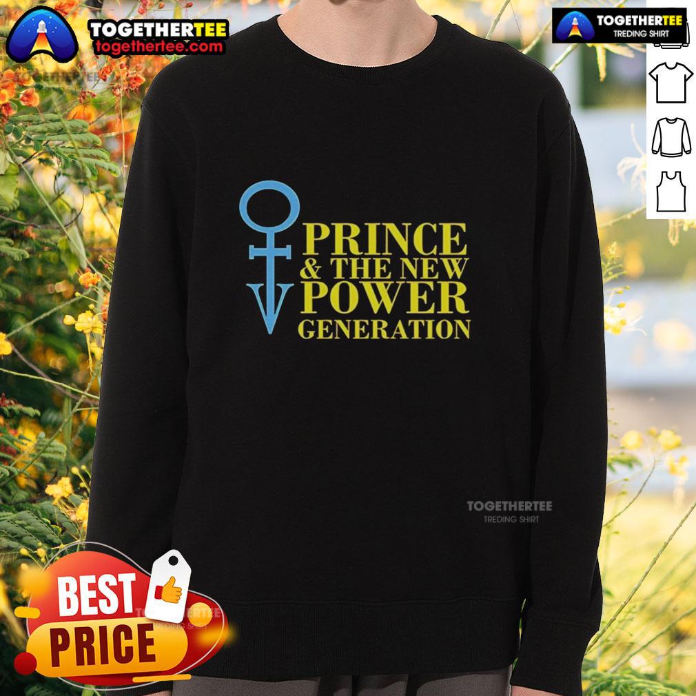 Original Prince And The New Power Generation Logo Music Lover T-Shirt - Image 5