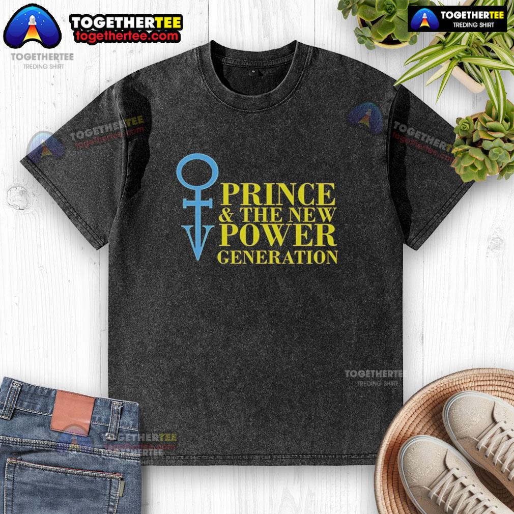 Original Prince And The New Power Generation Logo Music Lover T-Shirt - Image 6