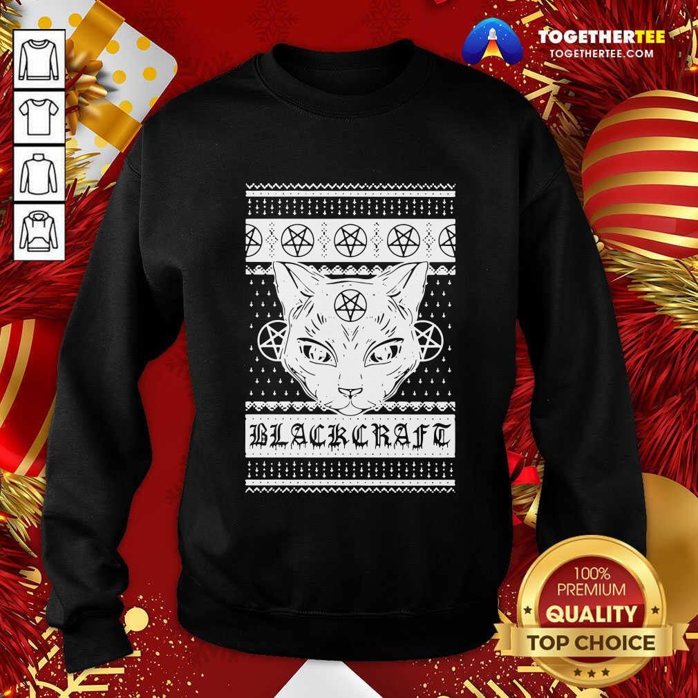 Premium Cat Craft Ugly Christmas Shirt - Image 4