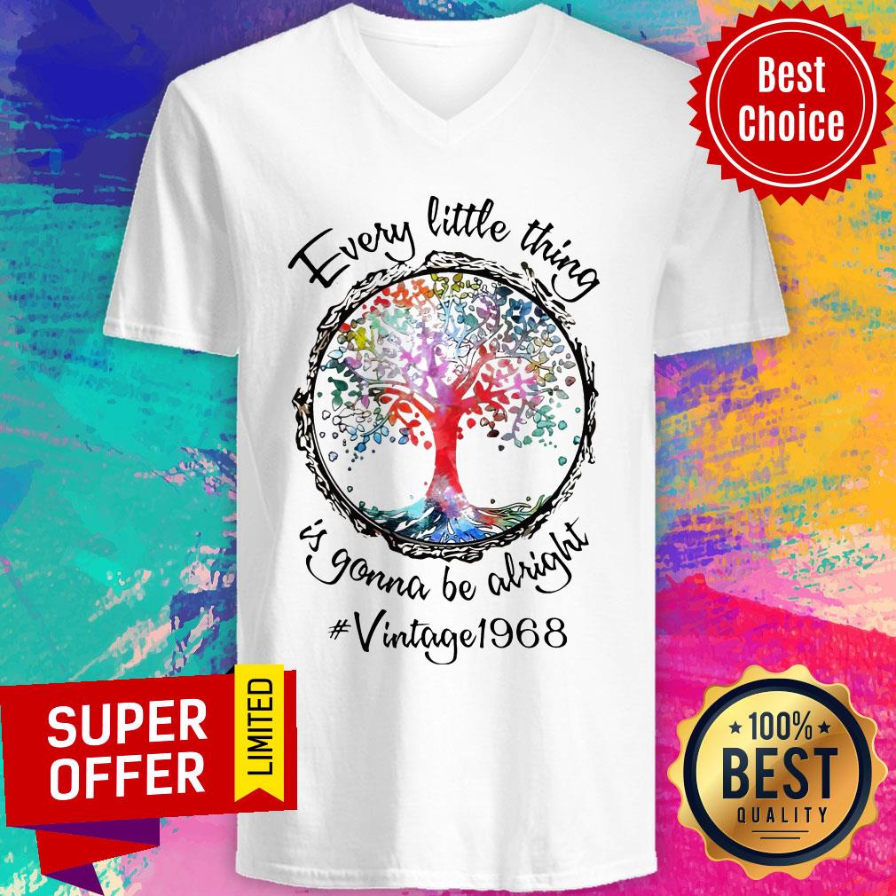 Nice Every Little Thing Is Gonna Be Alright #Vintage 1968 Shirt - Image 3