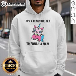 Alternative view of Premium It's A Beautiful Day To Punch A Nazi Princess Unikitty T-Shirt