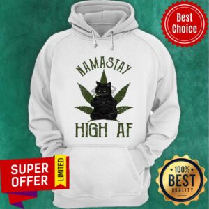 Alternative view of Cat Do Yoga Namastay High Af Shirt