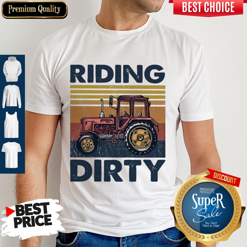 Premium Farm Riding Dirty Vintage Shirt