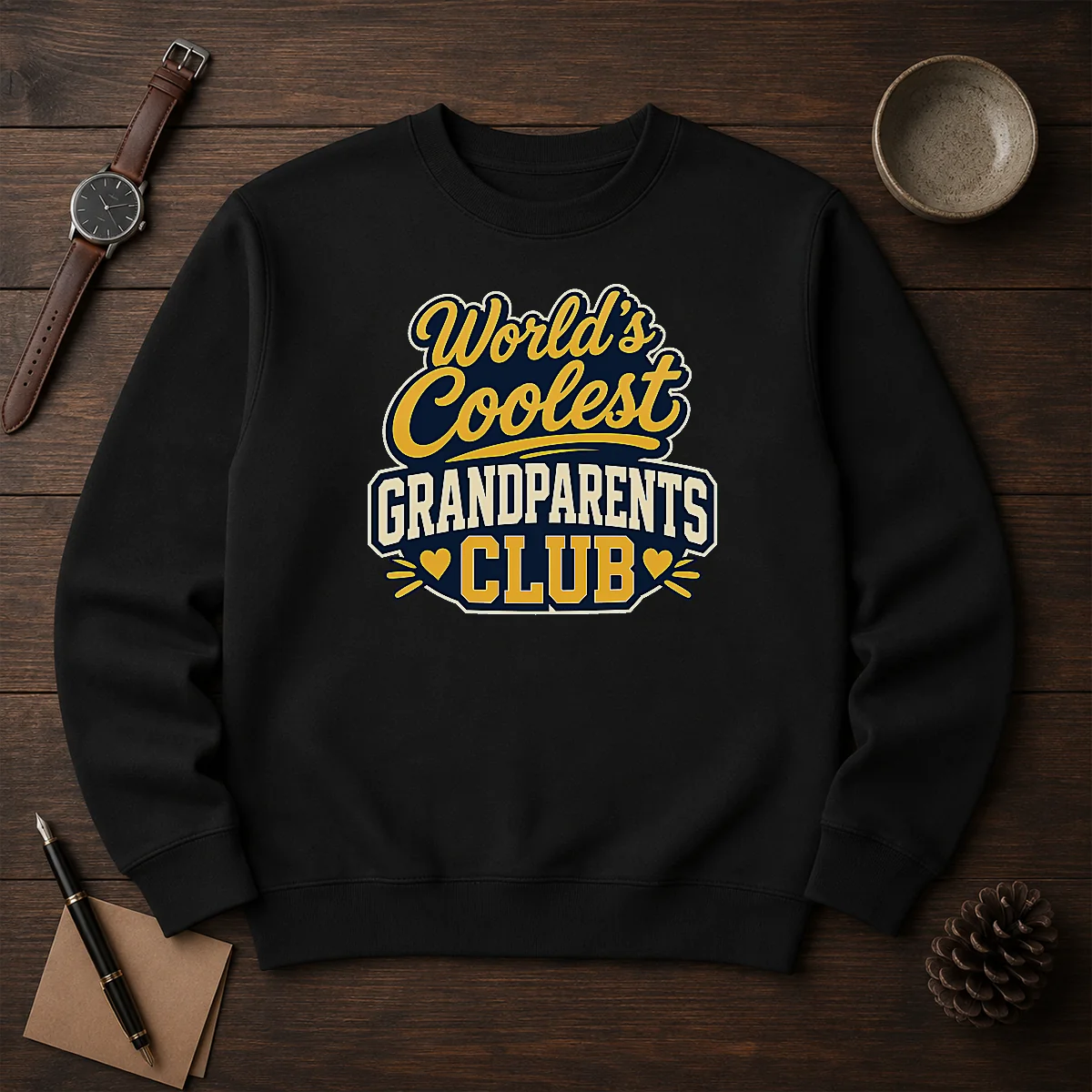 Awesome Grandparents Day Worlds Coolest Club Vector Shirt - Image 7