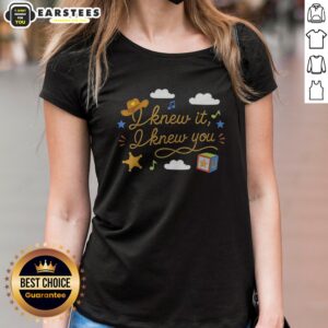 Alternative view of Official I Knew It I Knew You Cowboy Hat Rope Lettering Western Shirt