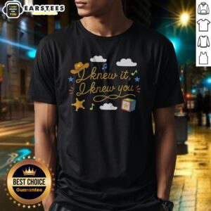Official I Knew It I Knew You Cowboy Hat Rope Lettering Western Shirt