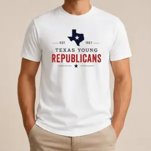 Premium Pretty Texas Young Republicans Est 1957 State Of Texas Political Organization Logo Shirt