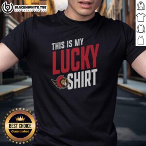 Nice Ottawa Senators This Is My Lucky T-Shirt