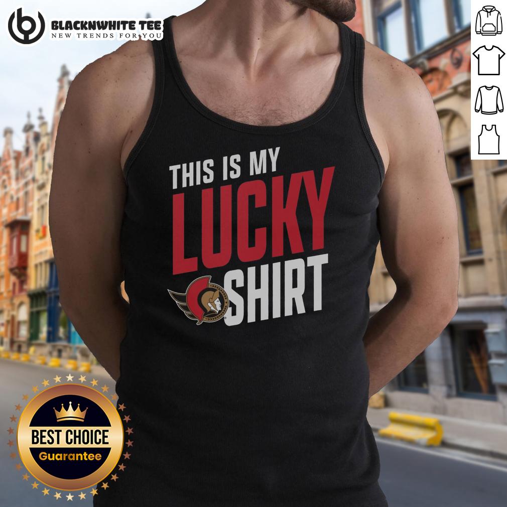 Nice Ottawa Senators This Is My Lucky T-Shirt - Image 4
