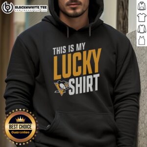 Alternative view of Nice Pittsburgh Penguins This Is My Lucky T-Shirt