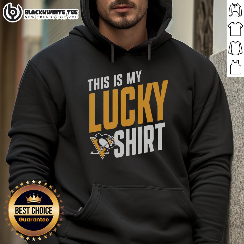 Nice Pittsburgh Penguins This Is My Lucky T-Shirt - Image 2
