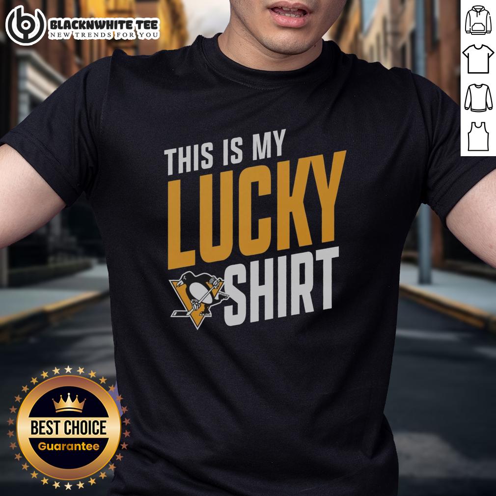 Nice Pittsburgh Penguins This Is My Lucky T-Shirt