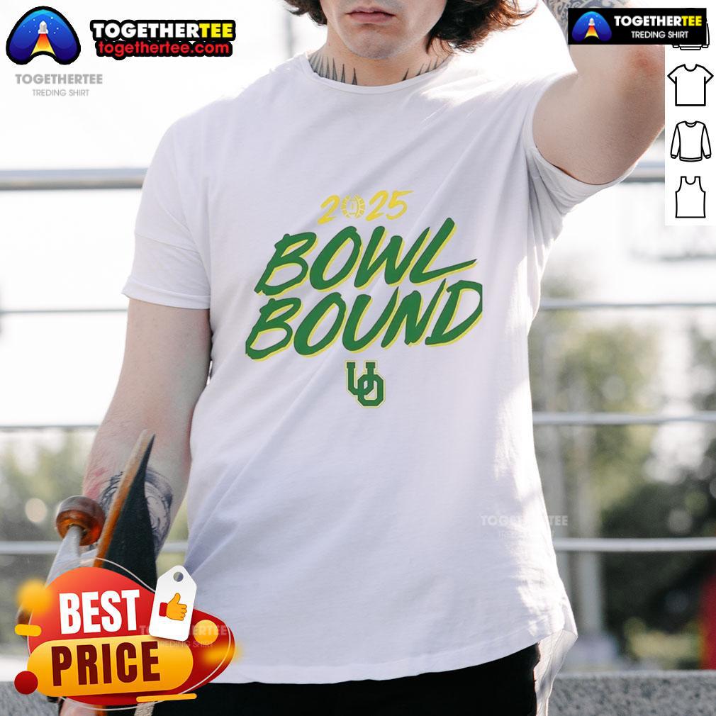 Awesome Oregon Ducks Bowl Bound 2025 T-Shirt