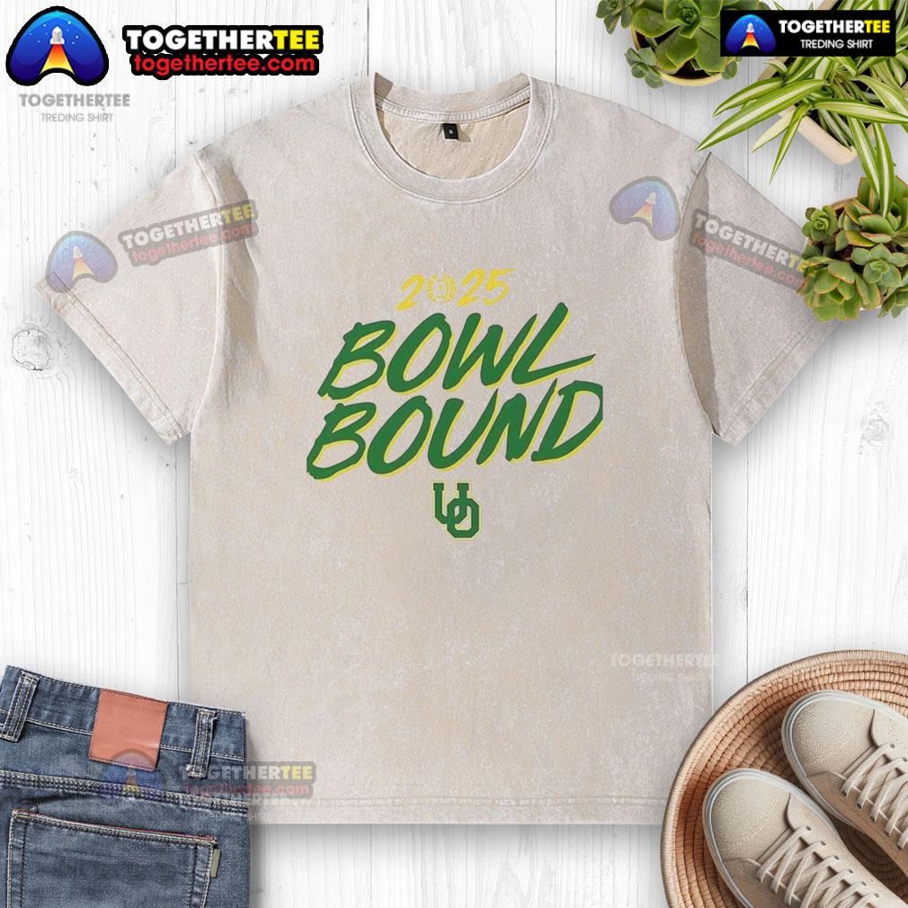 Awesome Oregon Ducks Bowl Bound 2025 T-Shirt - Image 6