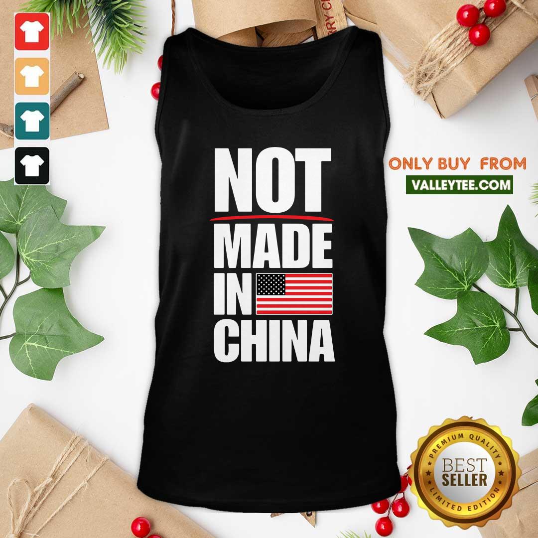 Beautiful Not Made In China American Flag Shirt - Image 5
