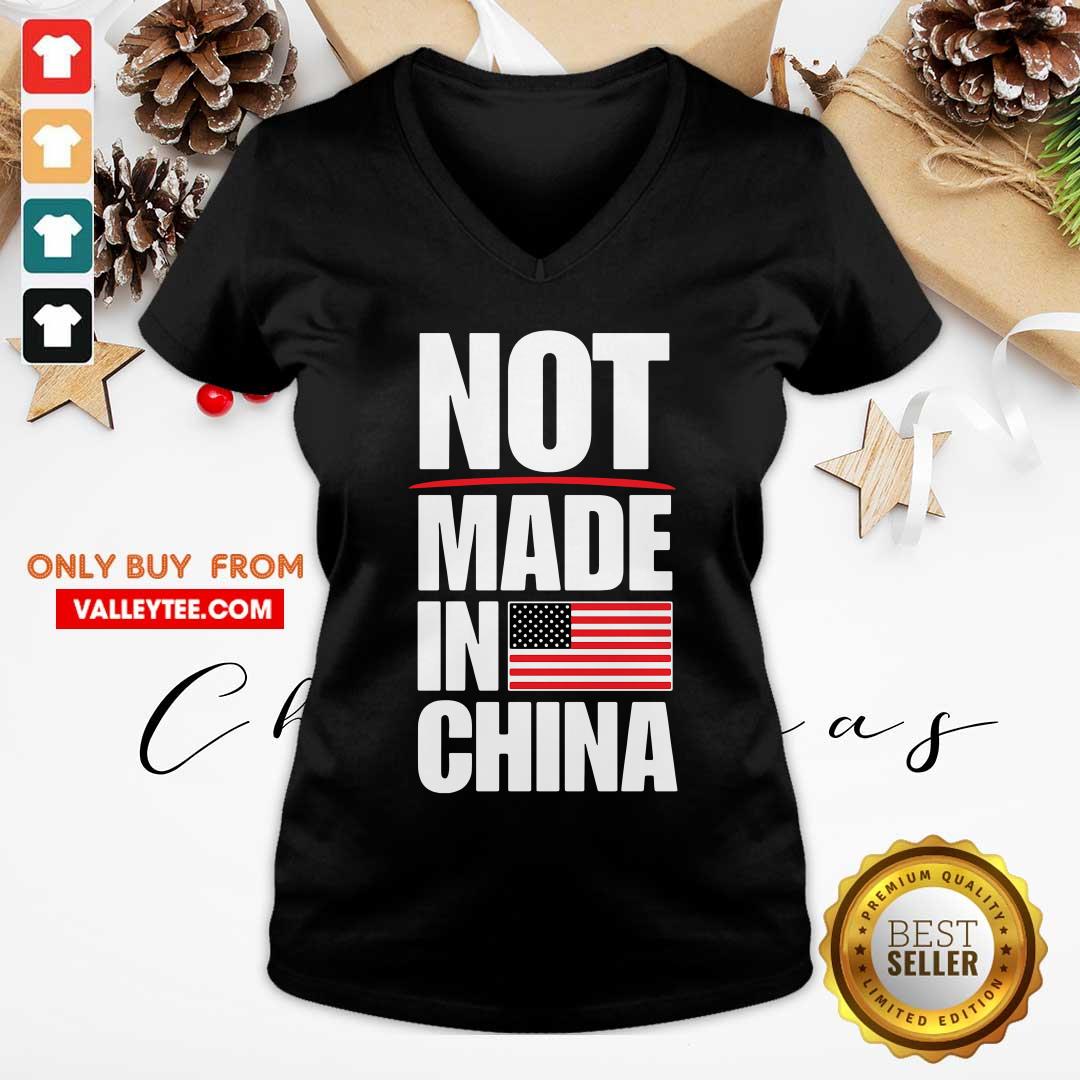 Beautiful Not Made In China American Flag Shirt - Image 4