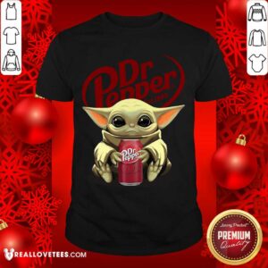 Lovely Baby Yoda Hugs Dr Pepper Shirt