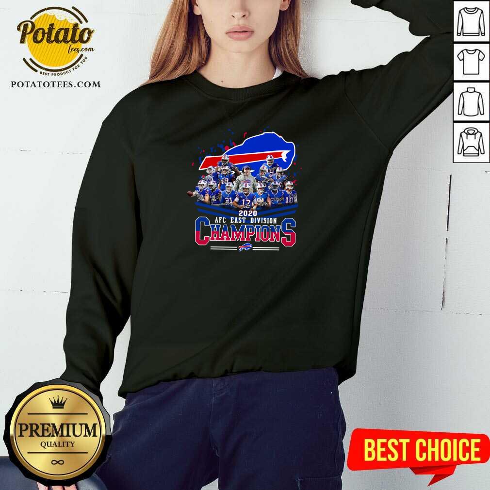 Premium Buffalo Bills 2020 AFC East Division Champions Shirt - Image 4