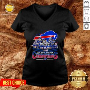 Alternative view of Premium Buffalo Bills 2020 AFC East Division Champions Shirt