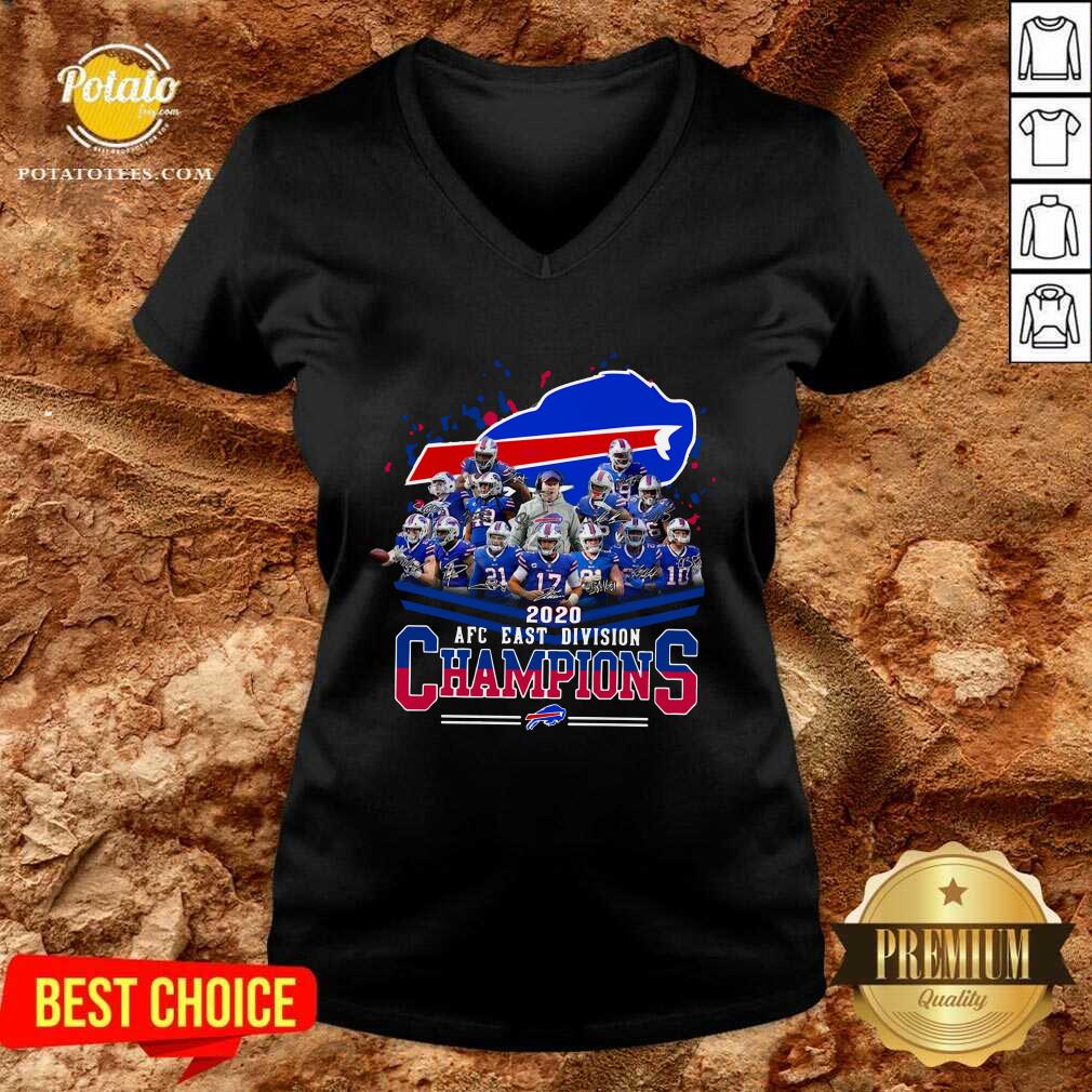 Premium Buffalo Bills 2020 AFC East Division Champions Shirt - Image 2