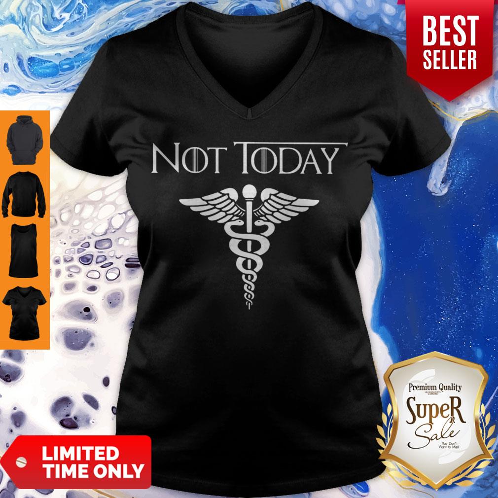 Nice Not Today Nurse Life Symbol Shirt - Image 5