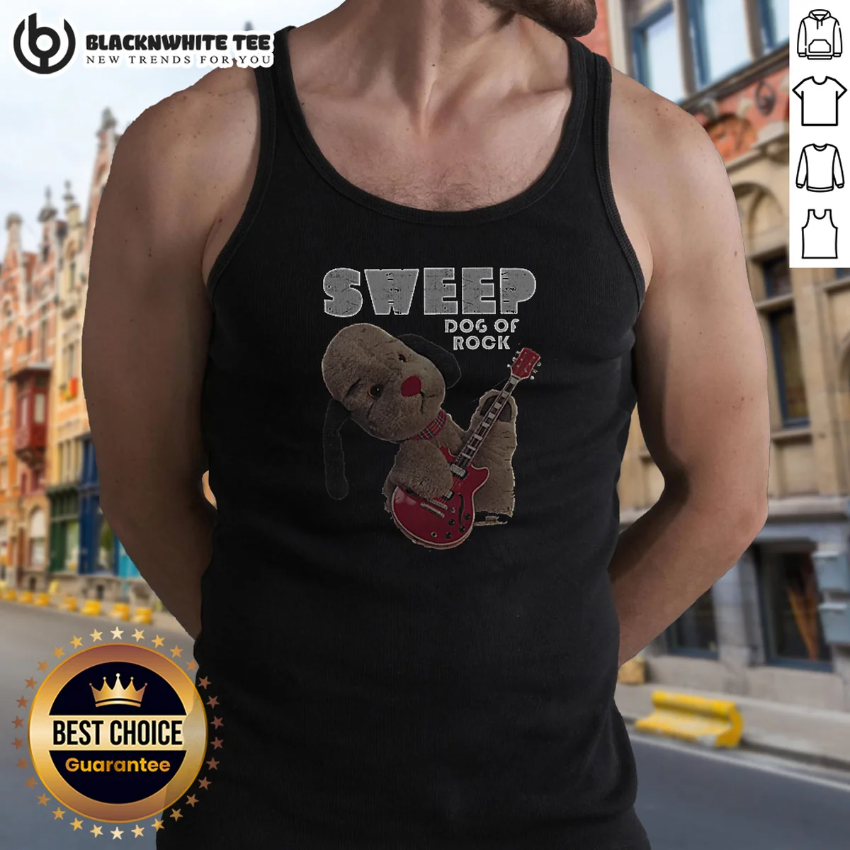 Awesome Sooty Dog Of Rock Sweep Shirt - Image 3