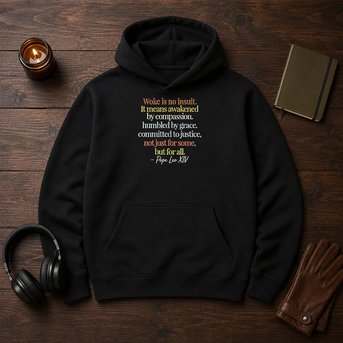 Awesome Woke Is No Insult Pope Leo XIV Quote Shirt - Image 5