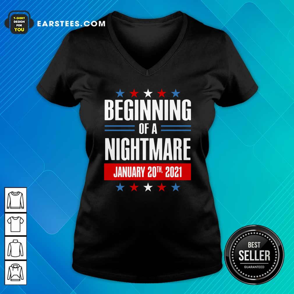 Awesome Beginning Of A Nightmare January 20 2021 Shirt - Image 3