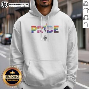 Alternative view of Original Las Vegas Aces 2026 WNBA Pride LGBT Pattern Flag Shirt