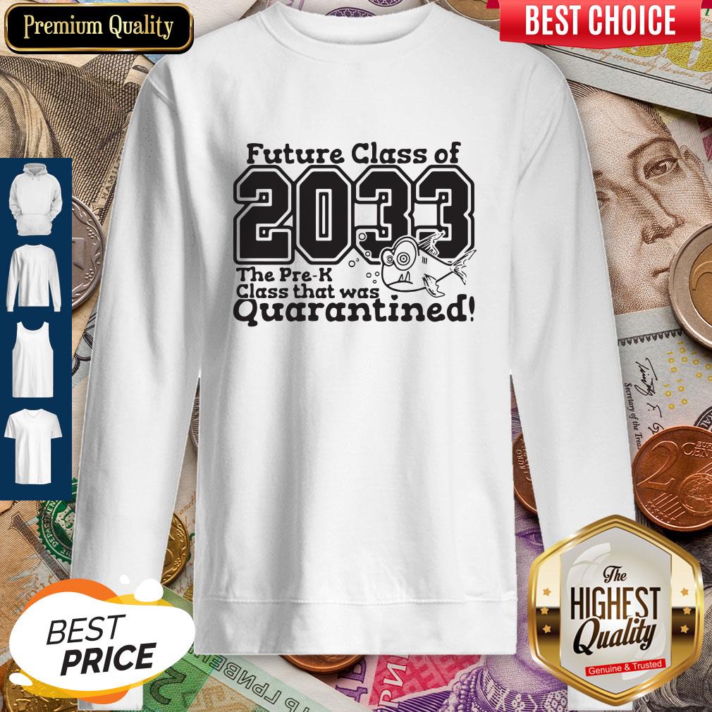 Pre Kindergarten Class Of 2033 Fish Digital Cutting File Pre-k Quarantine Shirt - Image 4