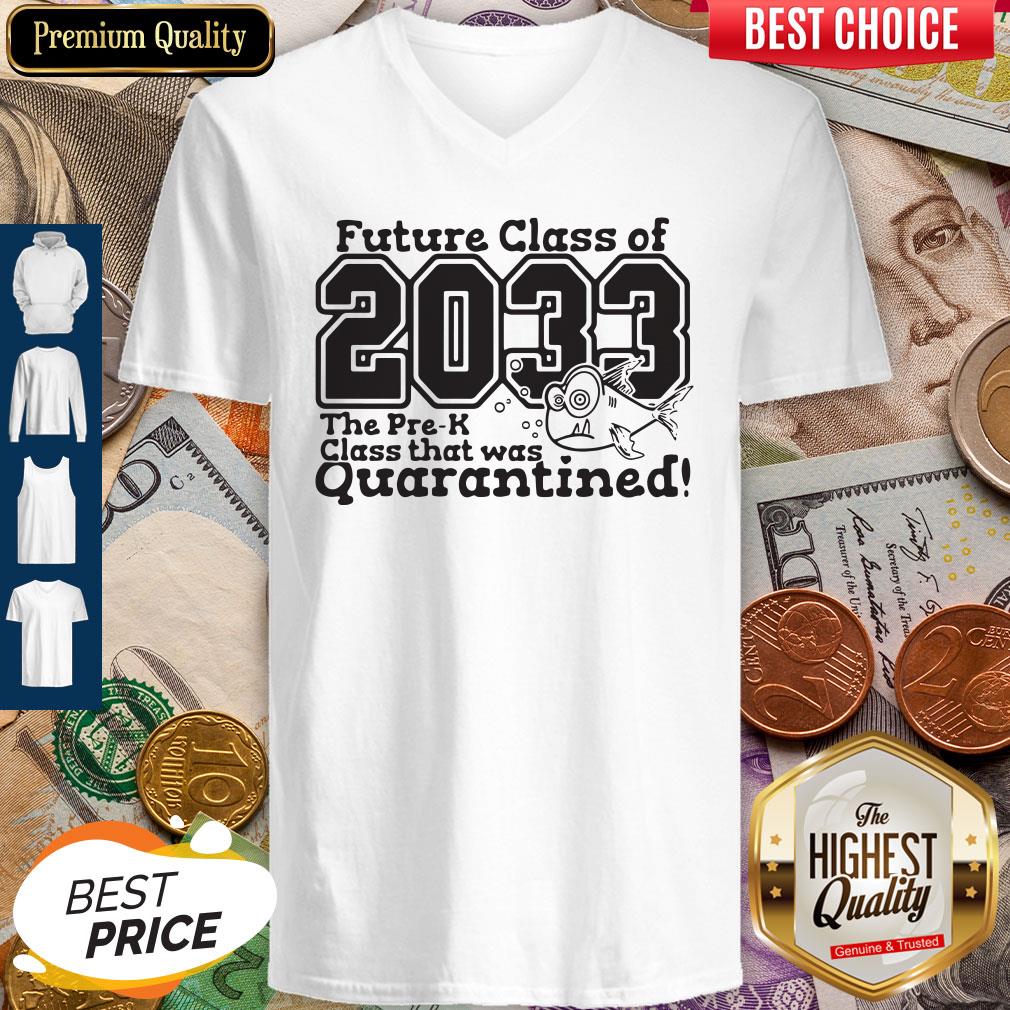 Pre Kindergarten Class Of 2033 Fish Digital Cutting File Pre-k Quarantine Shirt - Image 2