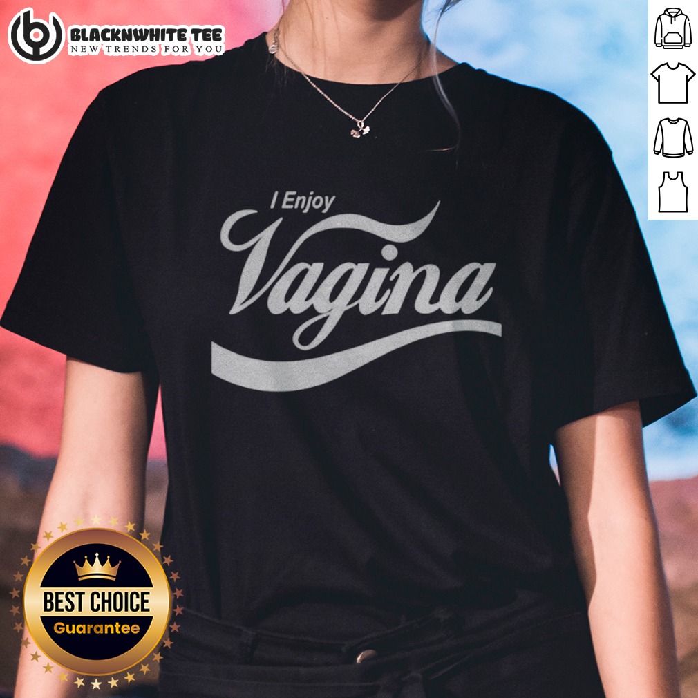 Premium I Enjoy Vagina Logo Shirt - Image 3