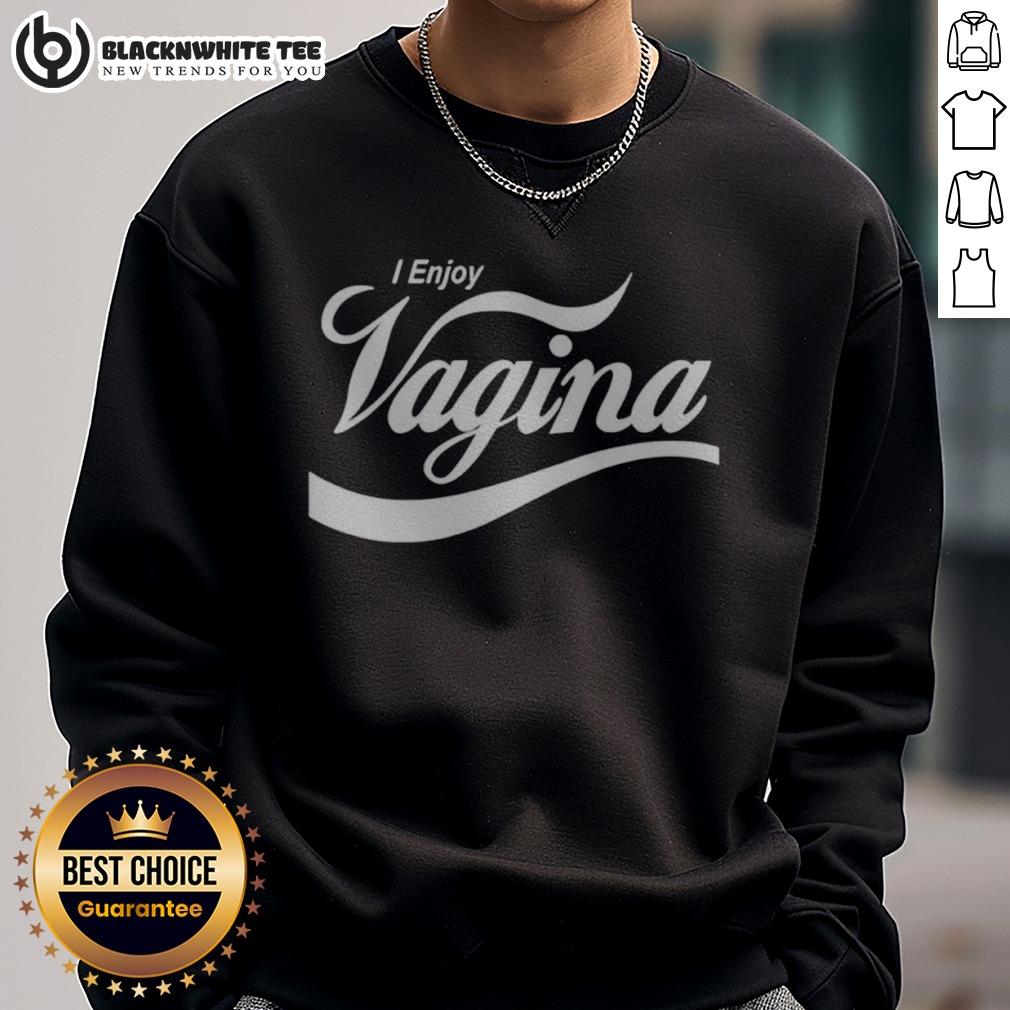 Premium I Enjoy Vagina Logo Shirt - Image 4