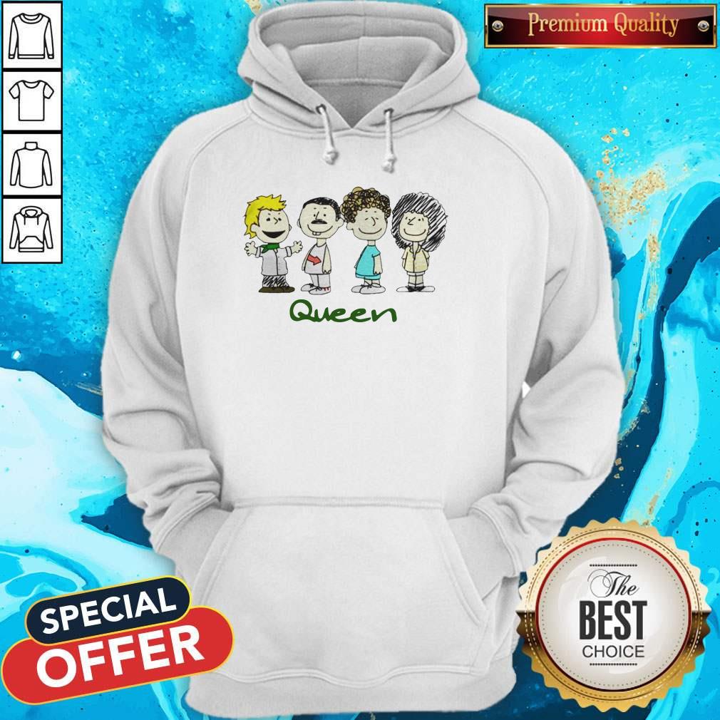 Top The Peanuts Characters Queen Shirt - Image 4