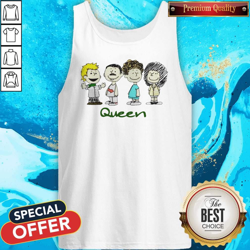 Top The Peanuts Characters Queen Shirt - Image 2