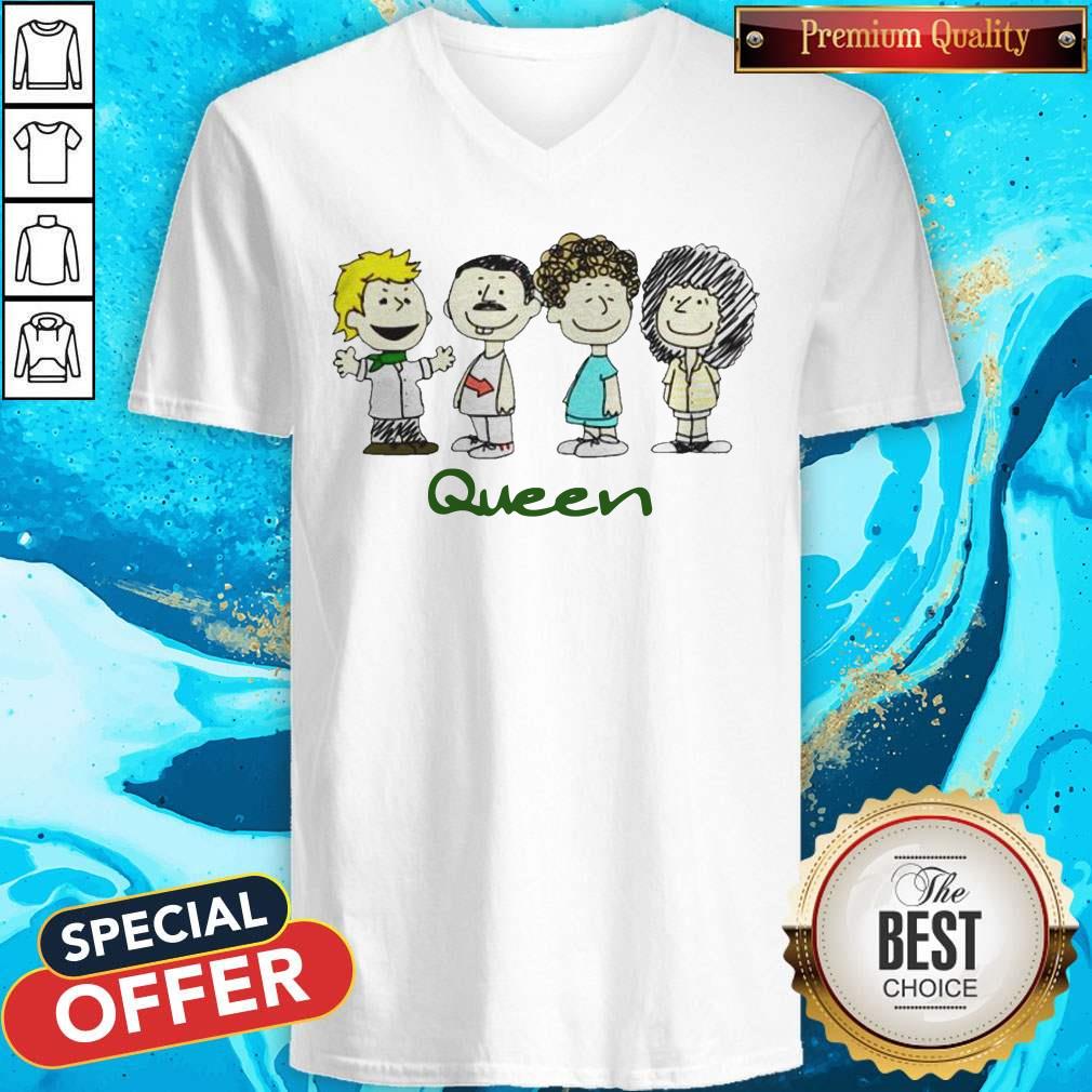 Top The Peanuts Characters Queen Shirt - Image 3