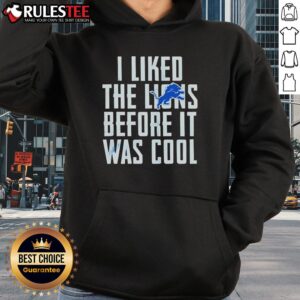 Alternative view of Premium I Liked The Lions Before It Was Cool Detroit Lions T-Shirt