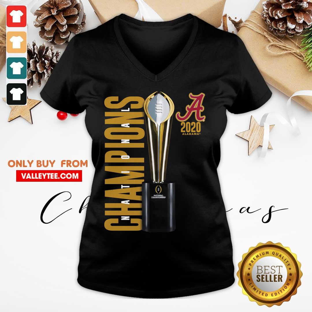 Hot Alabama Crimson Tide Fanatics Branded College Football Playoff 2020 National Champions Celebration Shirt - Image 5