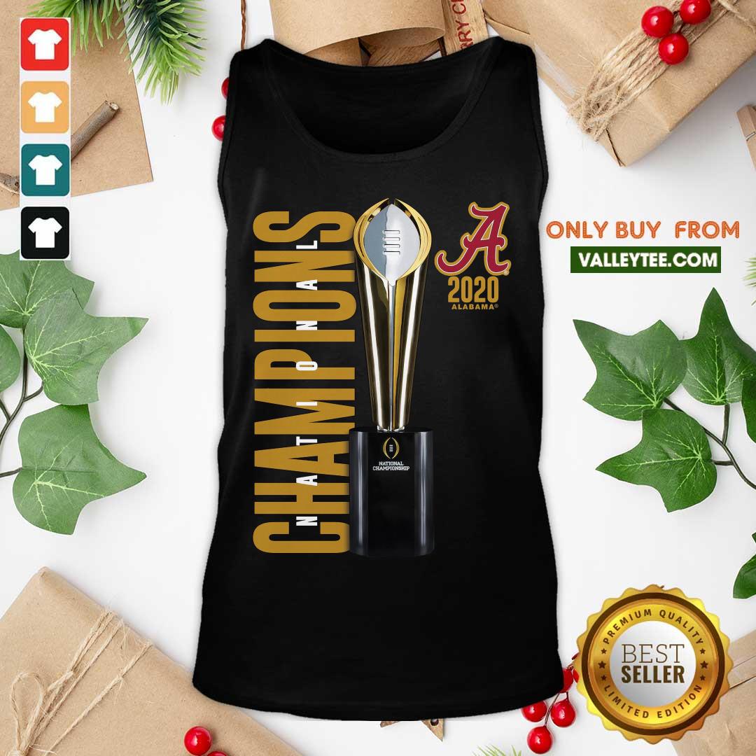 Hot Alabama Crimson Tide Fanatics Branded College Football Playoff 2020 National Champions Celebration Shirt - Image 2