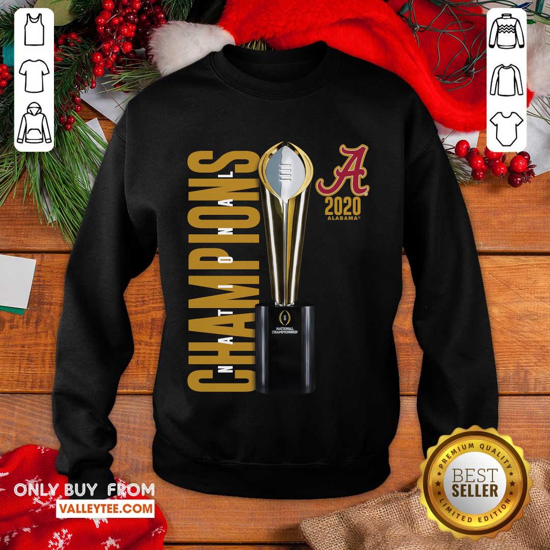 Hot Alabama Crimson Tide Fanatics Branded College Football Playoff 2020 National Champions Celebration Shirt - Image 4