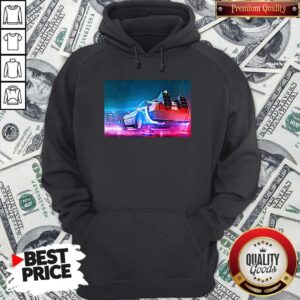 Alternative view of Official Back To The Future Movie Light Shirt
