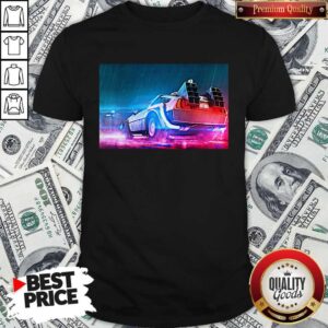 Official Back To The Future Movie Light Shirt
