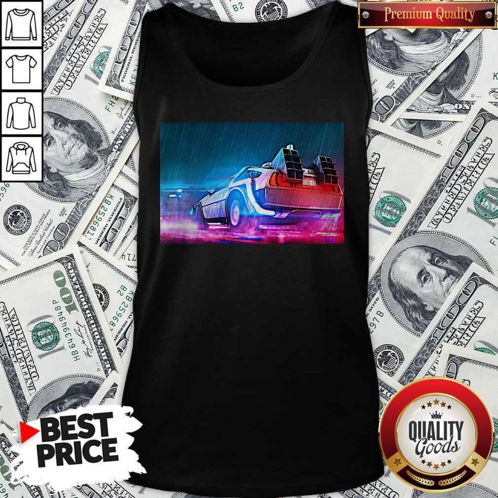 Official Back To The Future Movie Light Shirt - Image 3