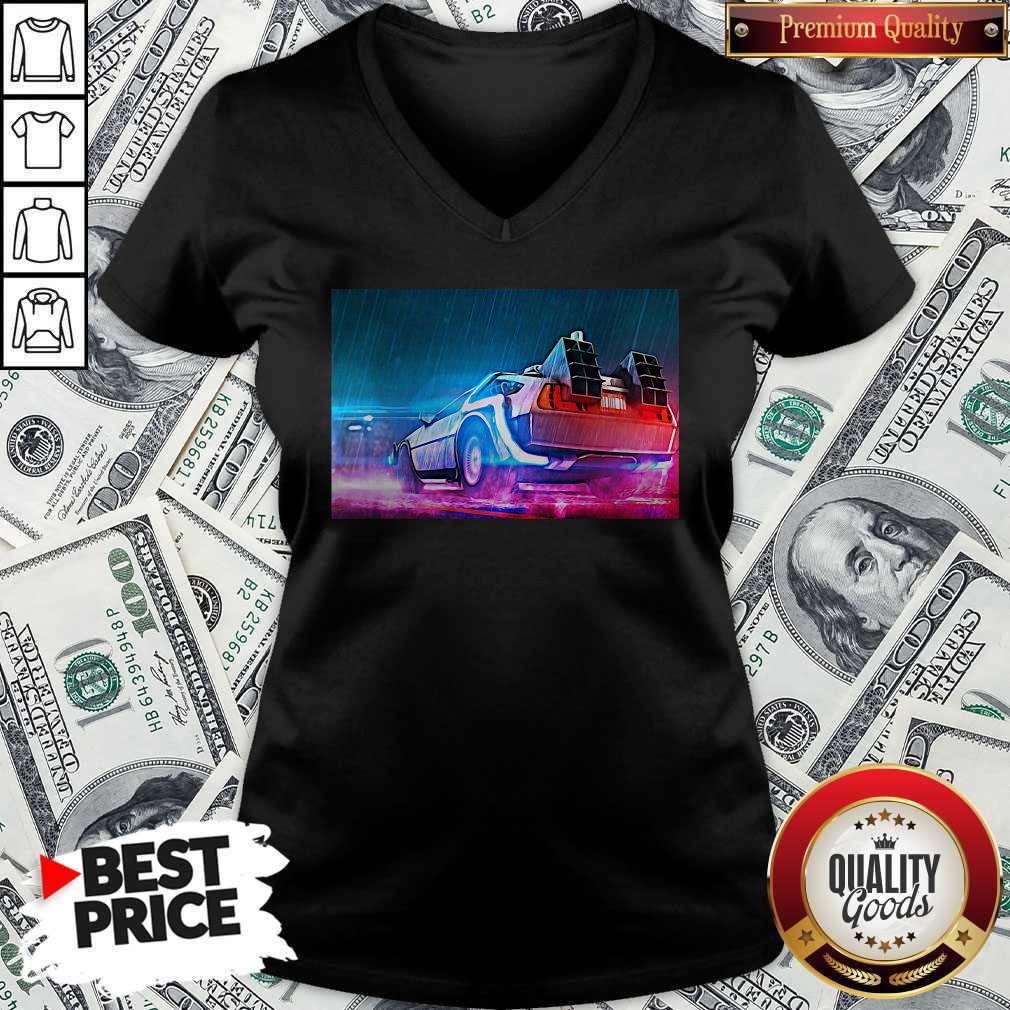 Official Back To The Future Movie Light Shirt - Image 4