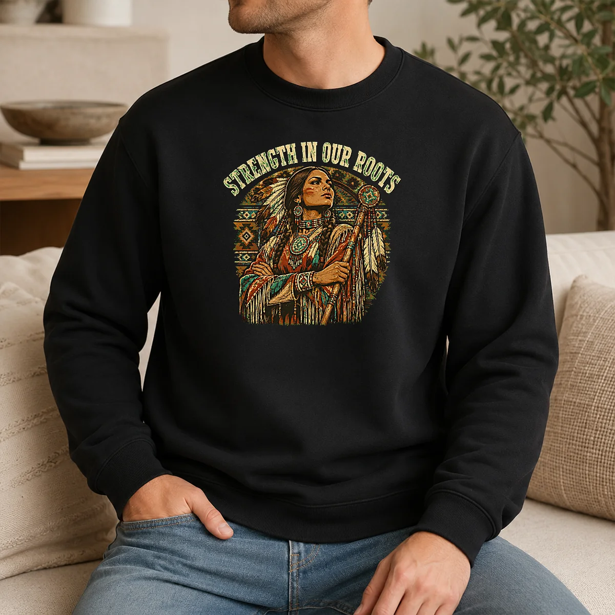 Happy Hot Indigenous Peoples Day Vintage Pride Shirt - Image 7